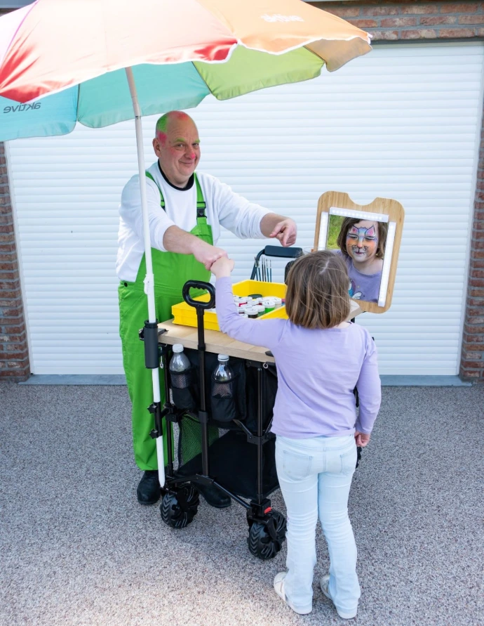 mobiele facepainting
