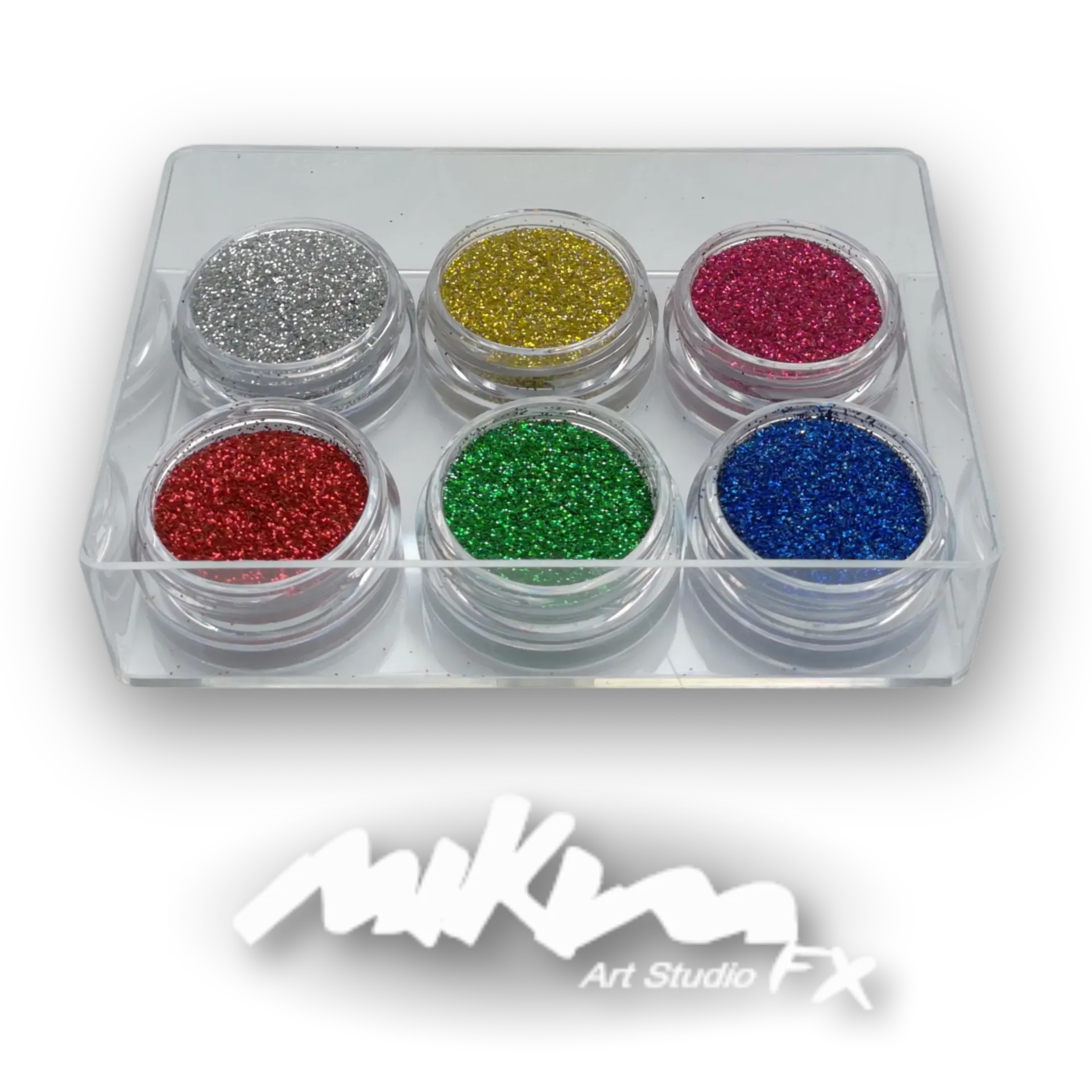 Magic Dust Glitter Set 6 kleuren (6 x 3ml)